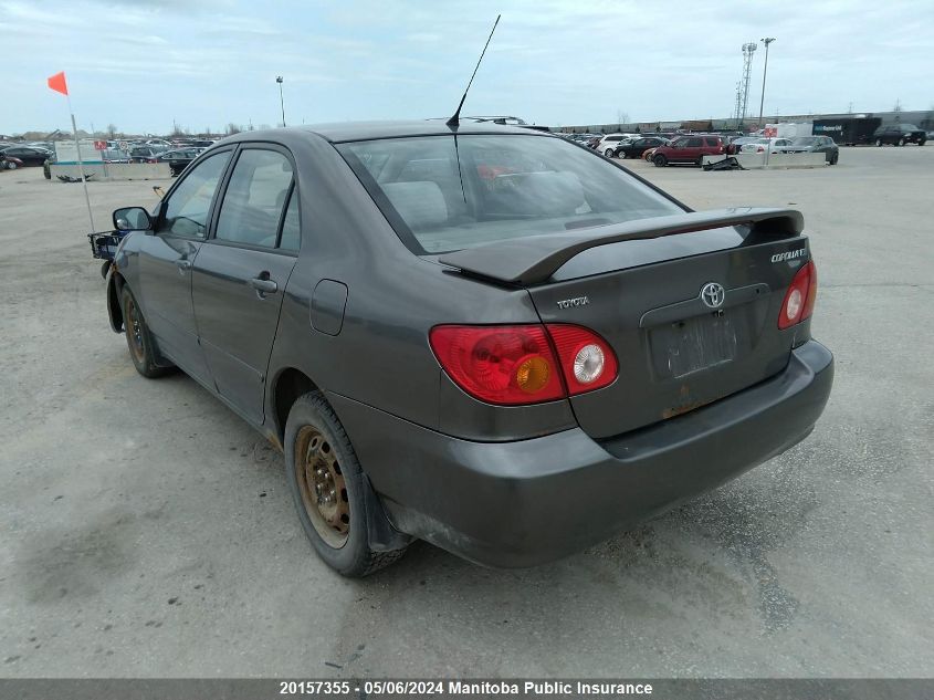 2003 Toyota Corolla VIN: 2T1BR32EX3C760388 Lot: 20157355