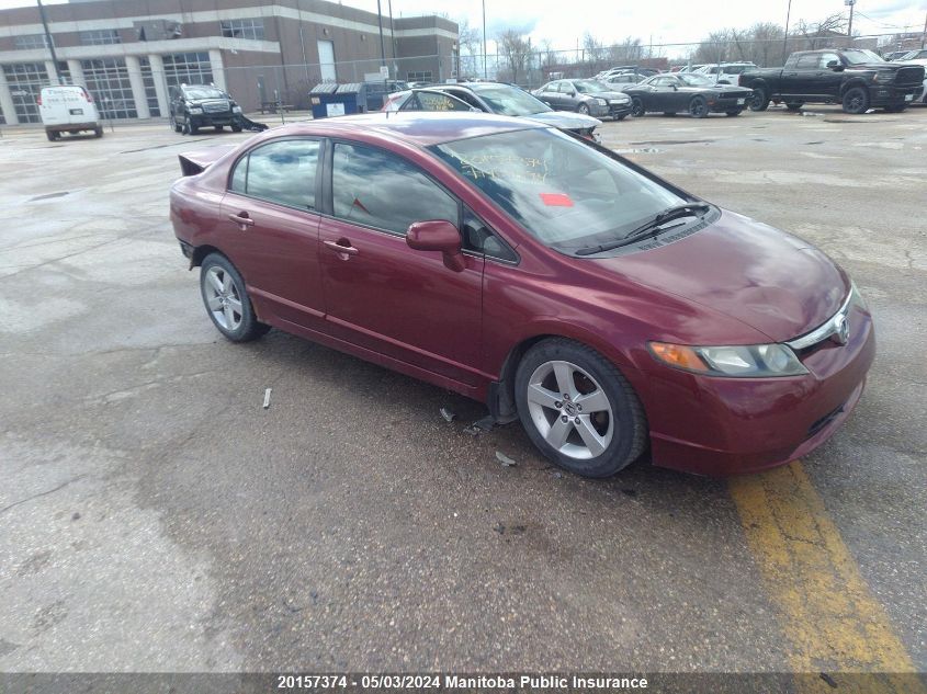 2007 Honda Civic Lx VIN: 2HGFA165X7H039069 Lot: 20157374