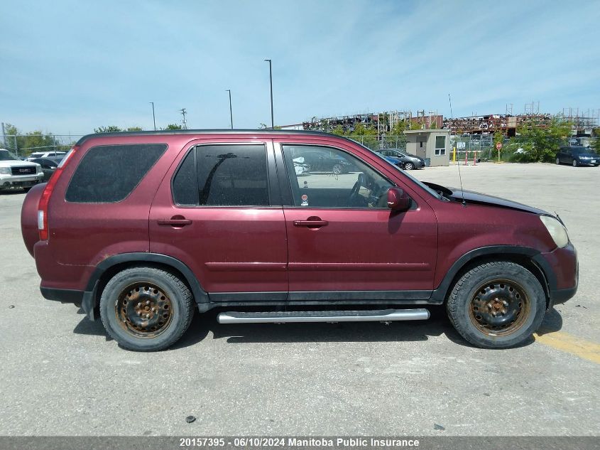 2005 Honda Cr-V Ex-L VIN: JHLRD789X5C813247 Lot: 20157395