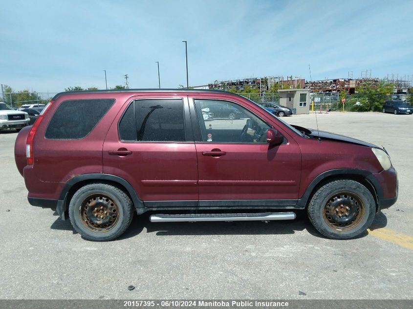 2005 Honda Cr-V Ex-L VIN: JHLRD789X5C813247 Lot: 20157395