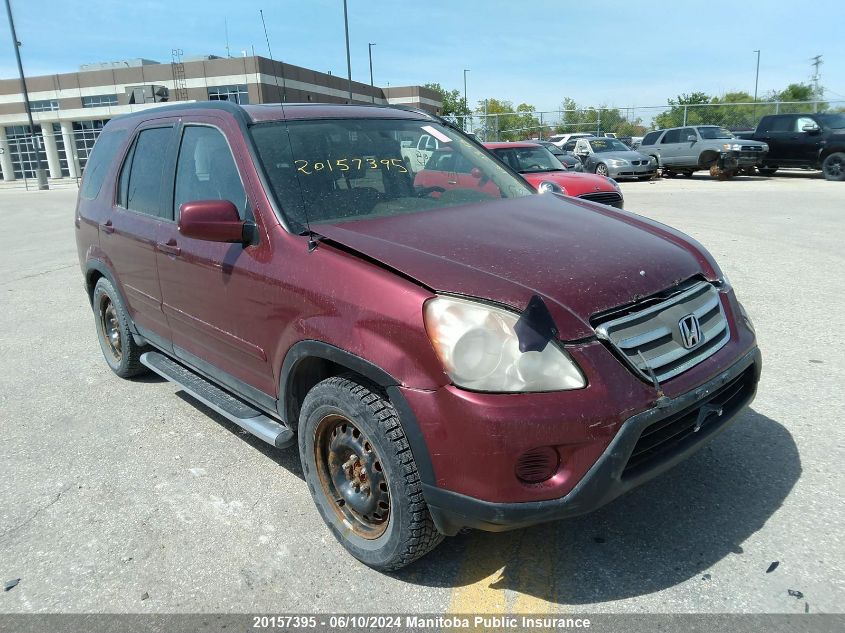 2005 Honda Cr-V Ex-L VIN: JHLRD789X5C813247 Lot: 20157395