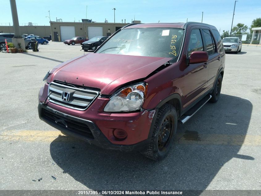 2005 Honda Cr-V Ex-L VIN: JHLRD789X5C813247 Lot: 20157395