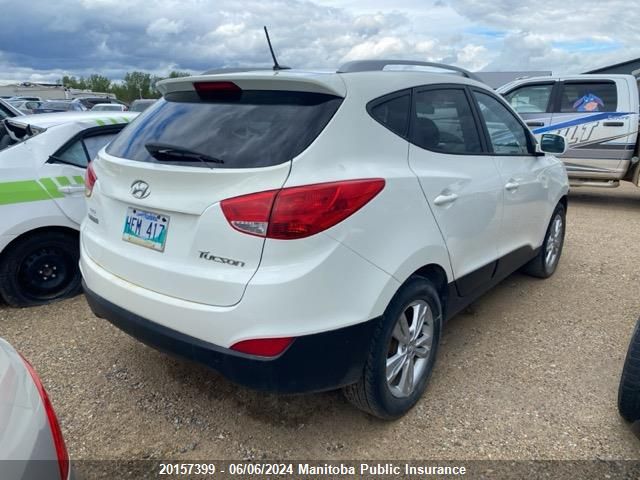 2010 Hyundai Tucson Gls VIN: KM8JU3AC6AU093163 Lot: 20157399