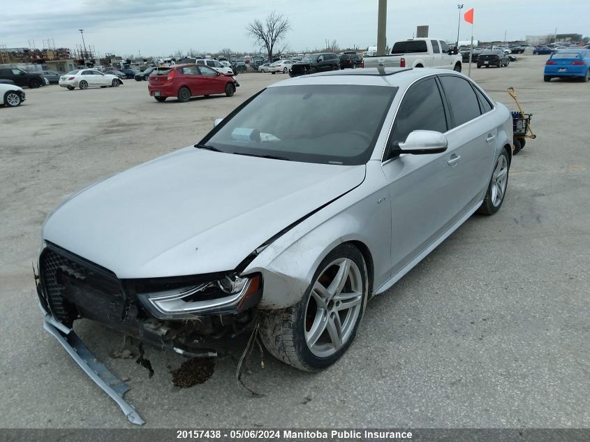 2013 Audi S4 3.0T Quattro VIN: WAUFGCFL5DA127607 Lot: 20157438