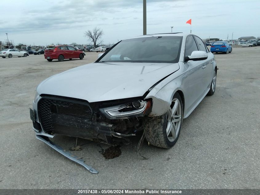 2013 Audi S4 3.0T Quattro VIN: WAUFGCFL5DA127607 Lot: 20157438