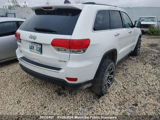 2015 Jeep Grand Cherokee Limited VIN: 1C4RJFBG7FC683730 Lot: 20157451