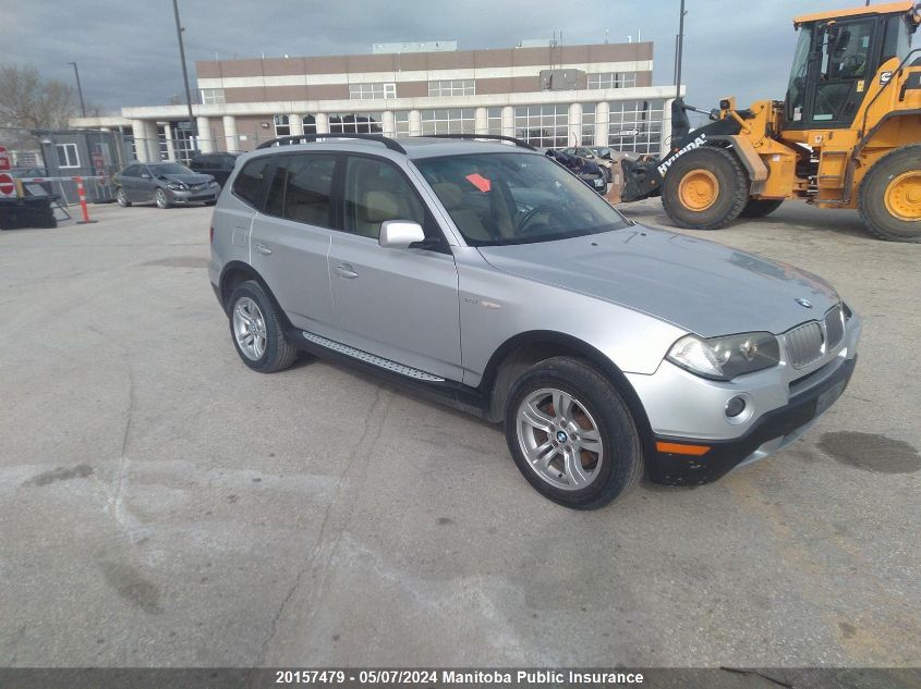 2007 BMW X3 3.0I VIN: WBXPC73477WE51310 Lot: 20157479