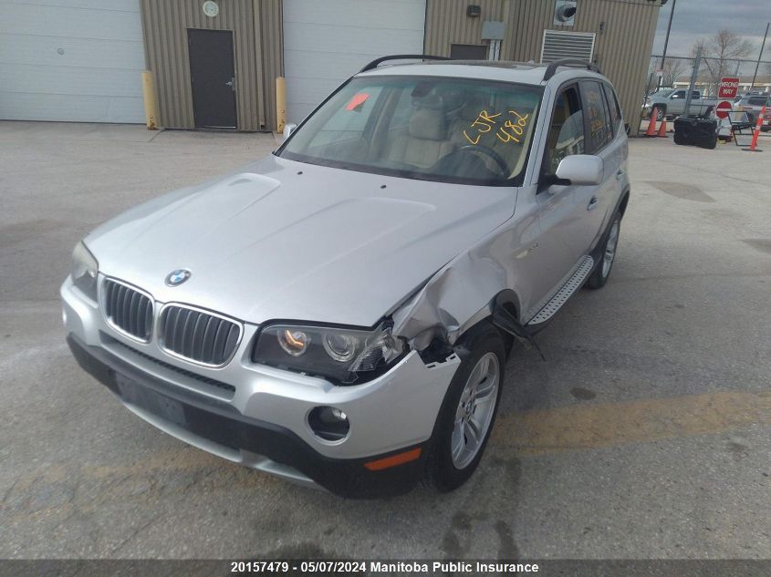 2007 BMW X3 3.0I VIN: WBXPC73477WE51310 Lot: 20157479