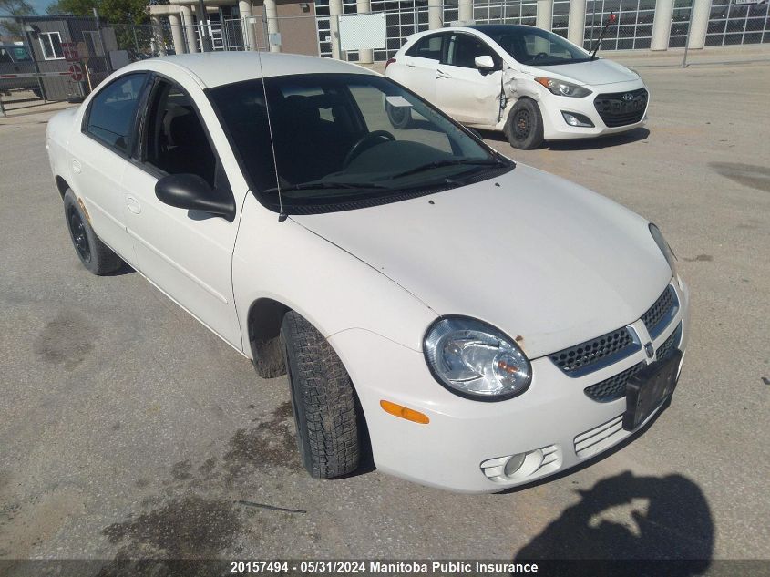 2004 Dodge Sx 2.0 VIN: 1B3ES46C64D548853 Lot: 20157494