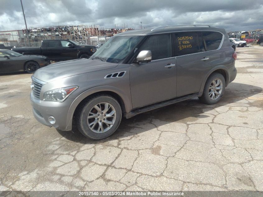 2011 Infiniti Qx56 VIN: JN8AZ2NC6B9301805 Lot: 20157540