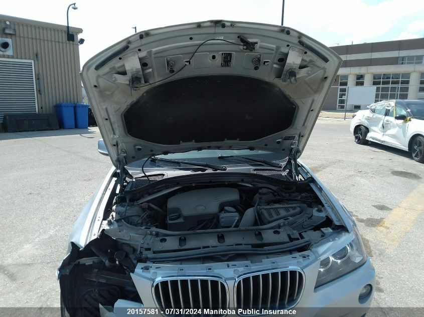 2013 BMW X3 28I VIN: 5UXWX9C51D0A19584 Lot: 20157581