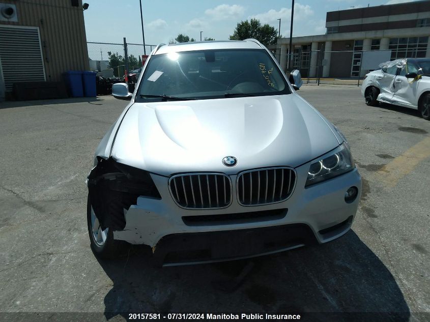2013 BMW X3 28I VIN: 5UXWX9C51D0A19584 Lot: 20157581