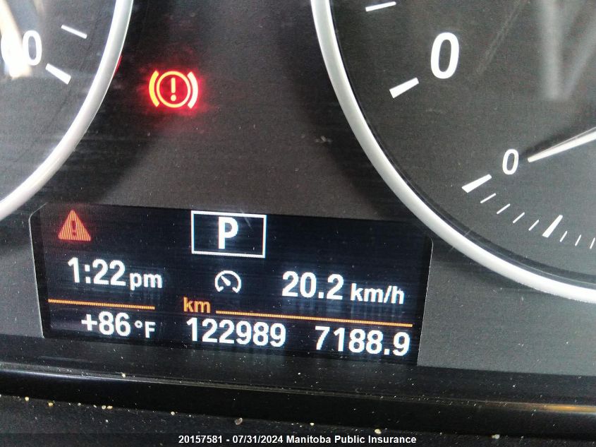 2013 BMW X3 28I VIN: 5UXWX9C51D0A19584 Lot: 20157581