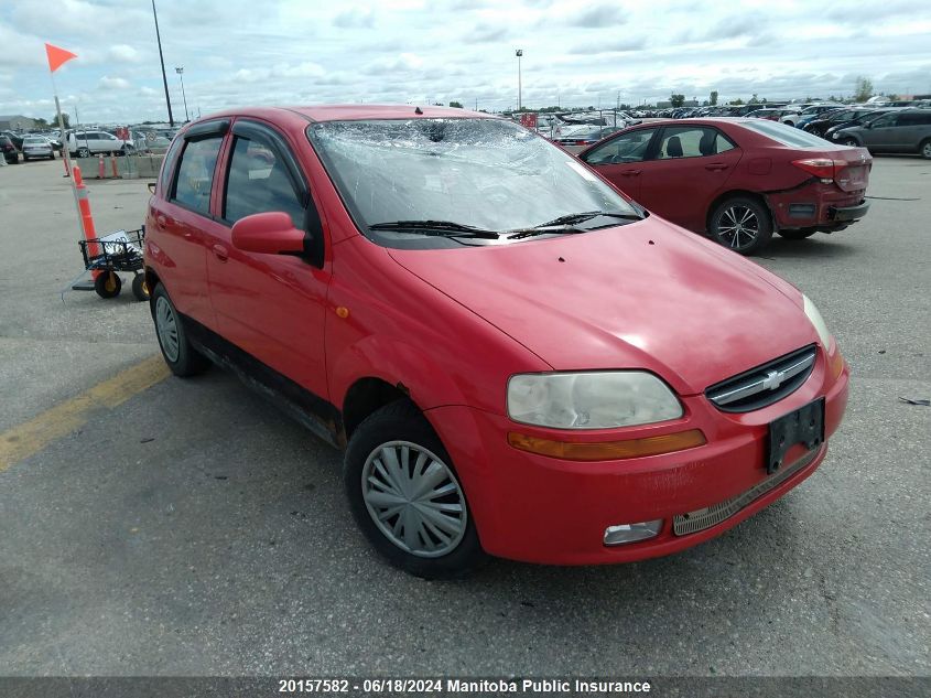 2004 Chevrolet Aveo VIN: KL1TD62684B119065 Lot: 20157582