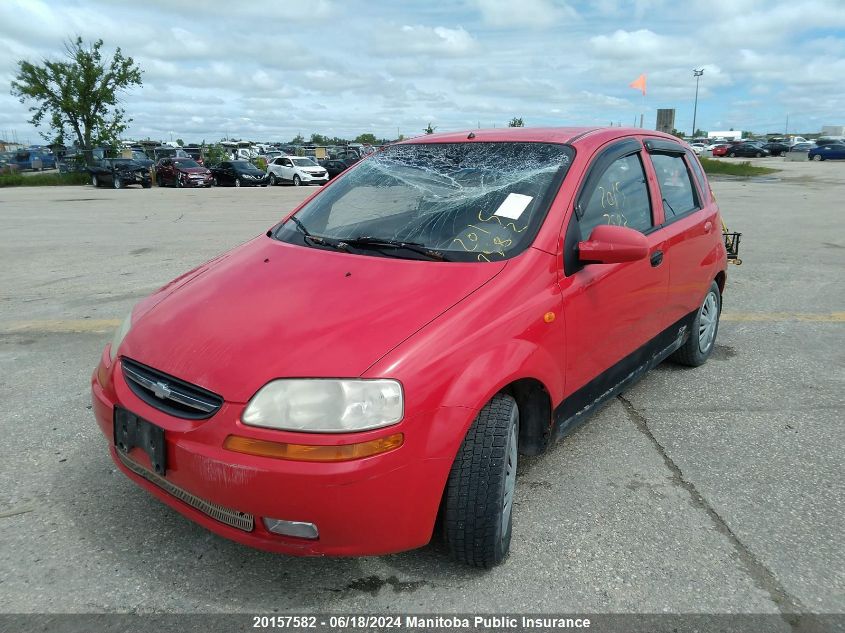 2004 Chevrolet Aveo VIN: KL1TD62684B119065 Lot: 20157582