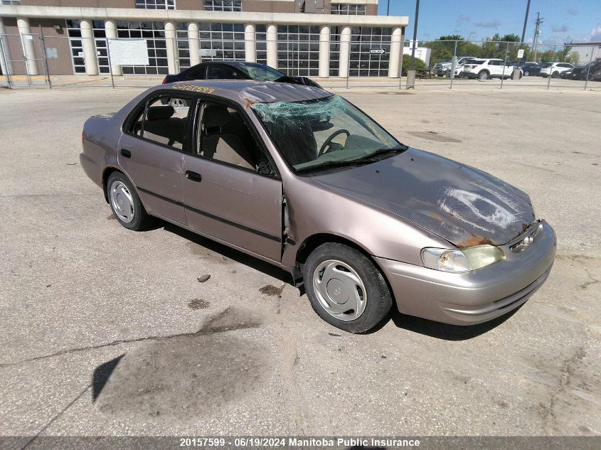 1998 Toyota Corolla Ce VIN: 2T1BR12E8WC721680 Lot: 20157599