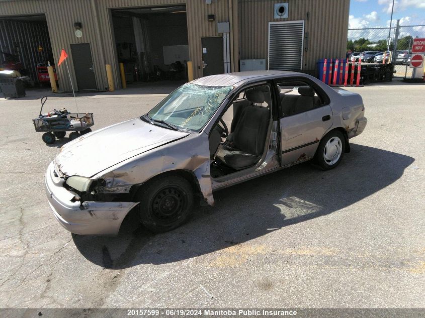 1998 Toyota Corolla Ce VIN: 2T1BR12E8WC721680 Lot: 20157599