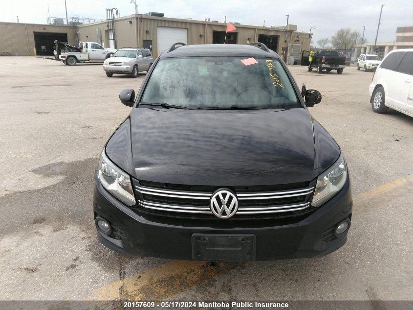 2016 Volkswagen Tiguan 2.0 Tsi VIN: WVGJV7AX6GW586149 Lot: 20157609