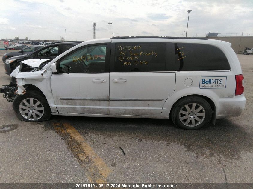 2015 Chrysler Town & Country Touring VIN: 2C4RC1BG3FR708210 Lot: 20157610