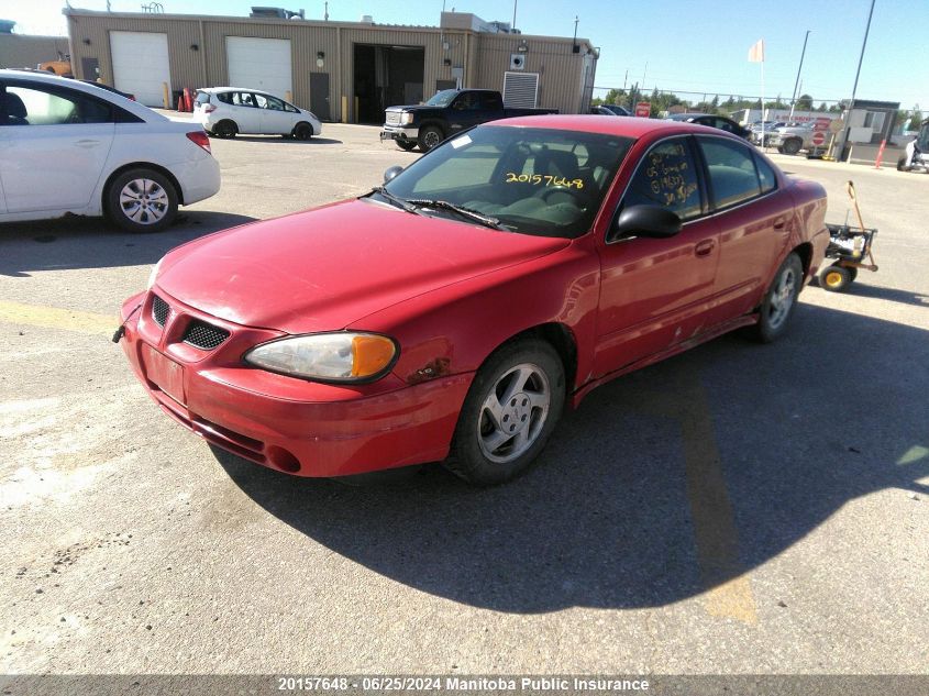 2005 Pontiac Grand Am Se VIN: 1G2NE52E35M196372 Lot: 20157648