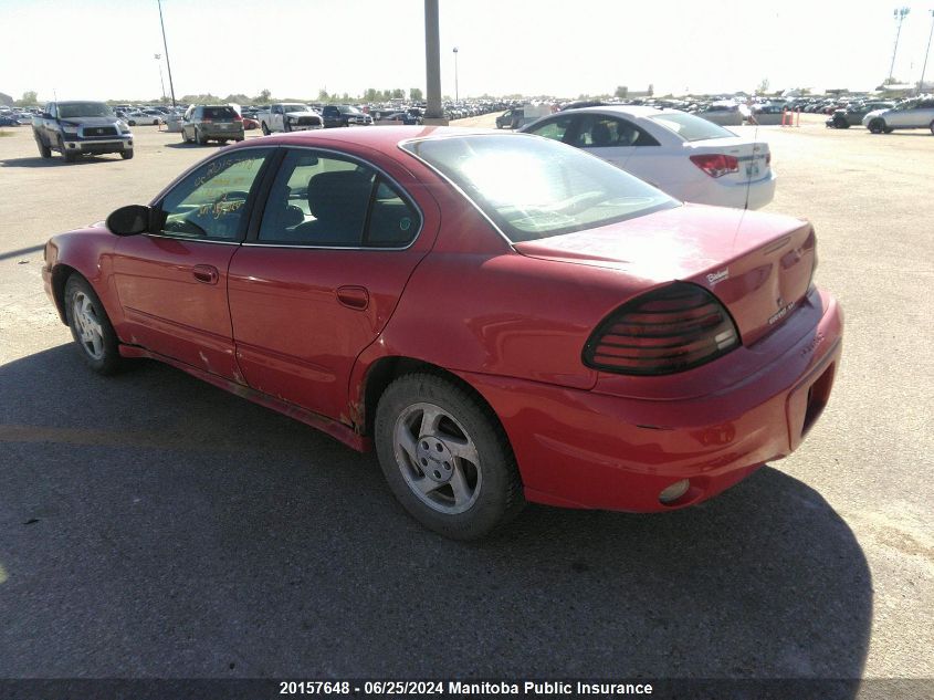 2005 Pontiac Grand Am Se VIN: 1G2NE52E35M196372 Lot: 20157648