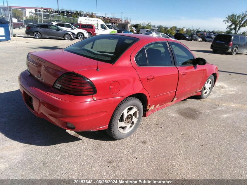 2005 Pontiac Grand Am Se VIN: 1G2NE52E35M196372 Lot: 20157648