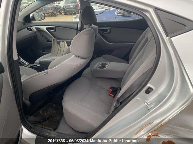 2014 Hyundai Elantra Gls VIN: 5NPDH4AE6EH510892 Lot: 20157656