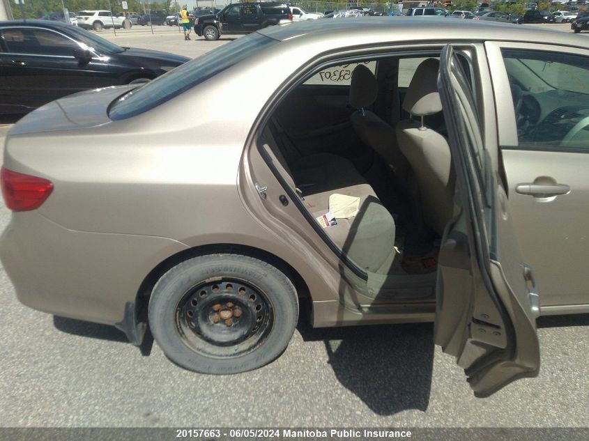 2009 Toyota Corolla Ce VIN: 2T1BU40E59C052307 Lot: 20157663