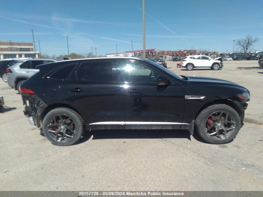 2019 Jaguar F-Pace S VIN: SADCM2FV9KA393790 Lot: 20157728