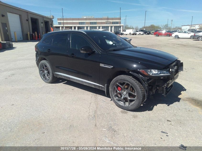 2019 Jaguar F-Pace S VIN: SADCM2FV9KA393790 Lot: 20157728