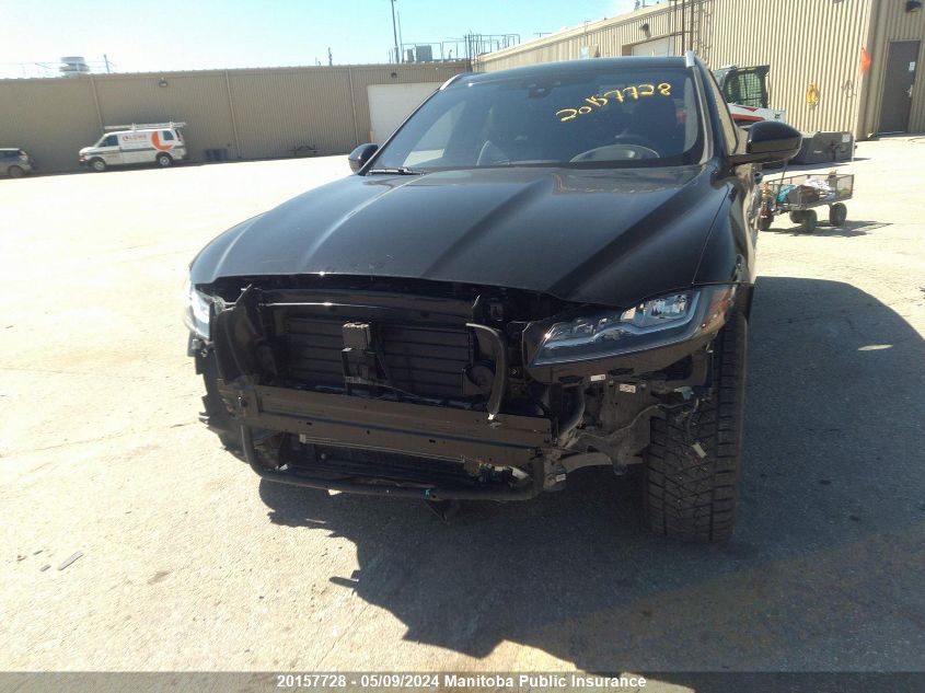 2019 Jaguar F-Pace S VIN: SADCM2FV9KA393790 Lot: 20157728