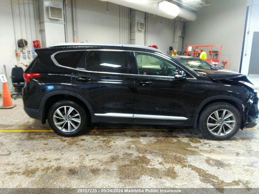 2020 Hyundai Santa Fe Sel/Sel Plus VIN: 5NMS3CAAXLH137296 Lot: 20157735