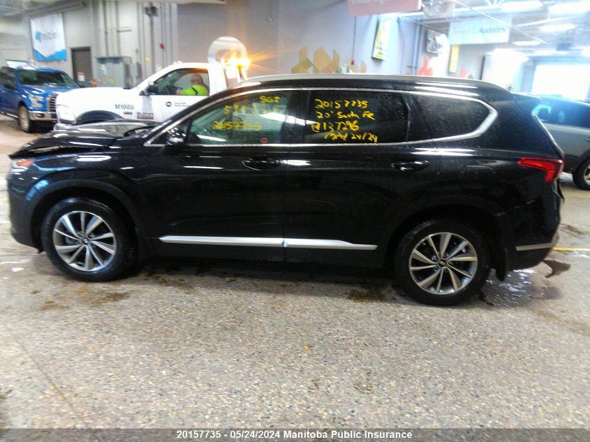 2020 Hyundai Santa Fe Sel/Sel Plus VIN: 5NMS3CAAXLH137296 Lot: 20157735