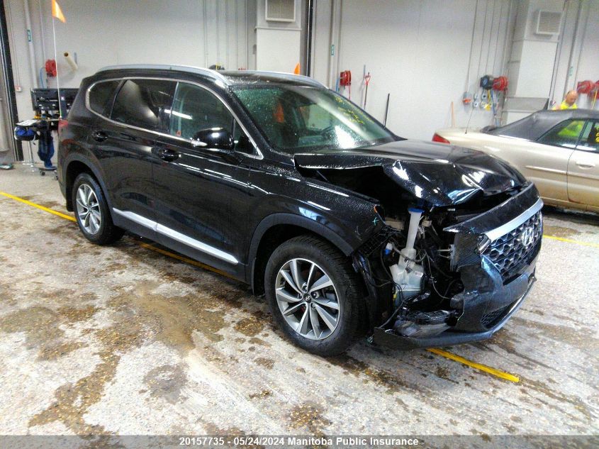 2020 Hyundai Santa Fe Sel/Sel Plus VIN: 5NMS3CAAXLH137296 Lot: 20157735