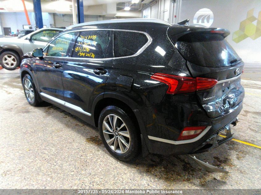 2020 Hyundai Santa Fe Sel/Sel Plus VIN: 5NMS3CAAXLH137296 Lot: 20157735