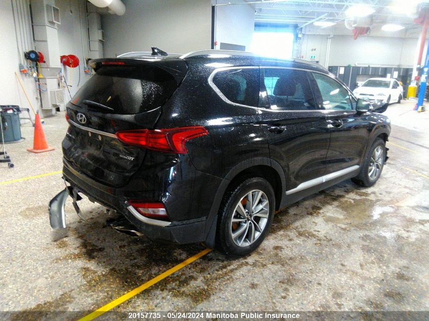 2020 Hyundai Santa Fe Sel/Sel Plus VIN: 5NMS3CAAXLH137296 Lot: 20157735