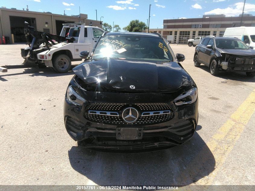 2021 Mercedes Benz Gla250 VIN: W1N4N4HBXMJ299716 Lot: 20157761