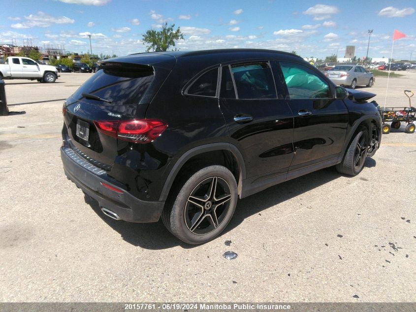 2021 Mercedes Benz Gla250 VIN: W1N4N4HBXMJ299716 Lot: 20157761