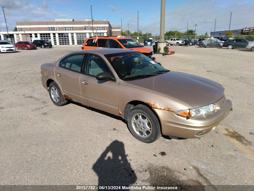 2003 Oldsmobile Alero Gx VIN: 1G3NK52F13C199285 Lot: 20157782