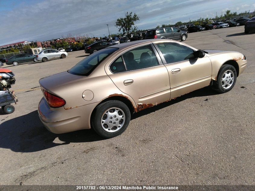 2003 Oldsmobile Alero Gx VIN: 1G3NK52F13C199285 Lot: 20157782