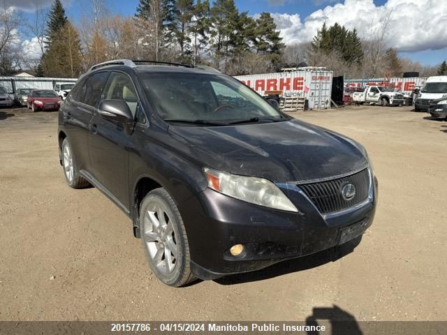 2010 Lexus Rx350 VIN: JTJBK1BA1A2001871 Lot: 39251681