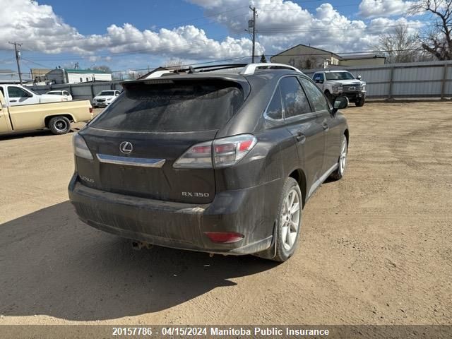 2010 Lexus Rx350 VIN: JTJBK1BA1A2001871 Lot: 39251681