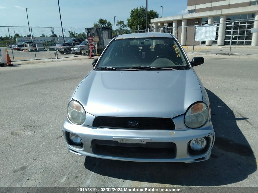 2003 Subaru Impreza Sport 2.5 Ts VIN: JF1GG65573H812912 Lot: 20157819