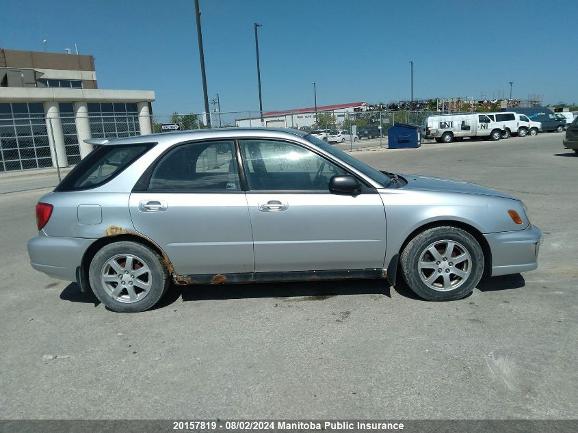 2003 Subaru Impreza Sport 2.5 Ts VIN: JF1GG65573H812912 Lot: 20157819