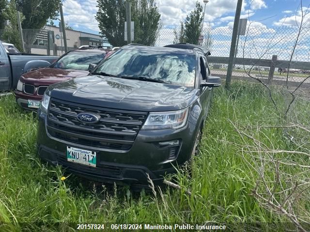 2018 Ford Explorer Xlt VIN: 1FM5K8D84JGA60494 Lot: 20157824