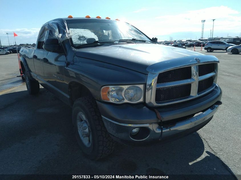 2005 Dodge Ram 3500 Slt Quad Cab VIN: 3D7LS38C55G739624 Lot: 20157833