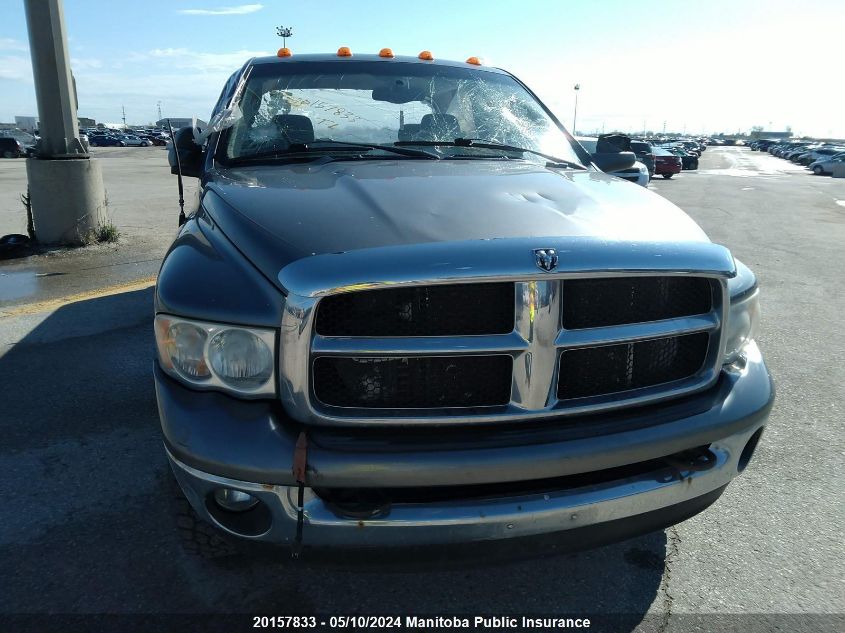 2005 Dodge Ram 3500 Slt Quad Cab VIN: 3D7LS38C55G739624 Lot: 20157833