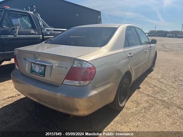 2006 Toyota Camry Le VIN: 4T1BE32K56U714648 Lot: 20157849