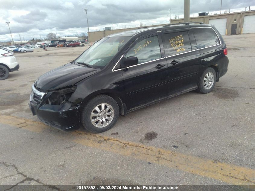 2010 Honda Odyssey Ex-L VIN: 5FNRL3H64AB507351 Lot: 20157853