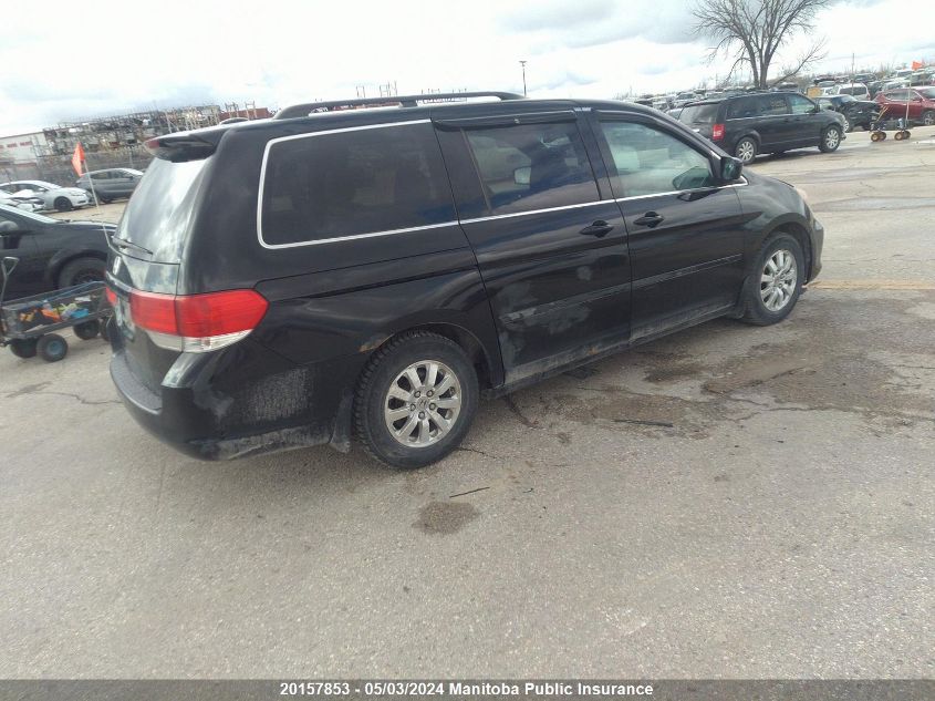 2010 Honda Odyssey Ex-L VIN: 5FNRL3H64AB507351 Lot: 20157853